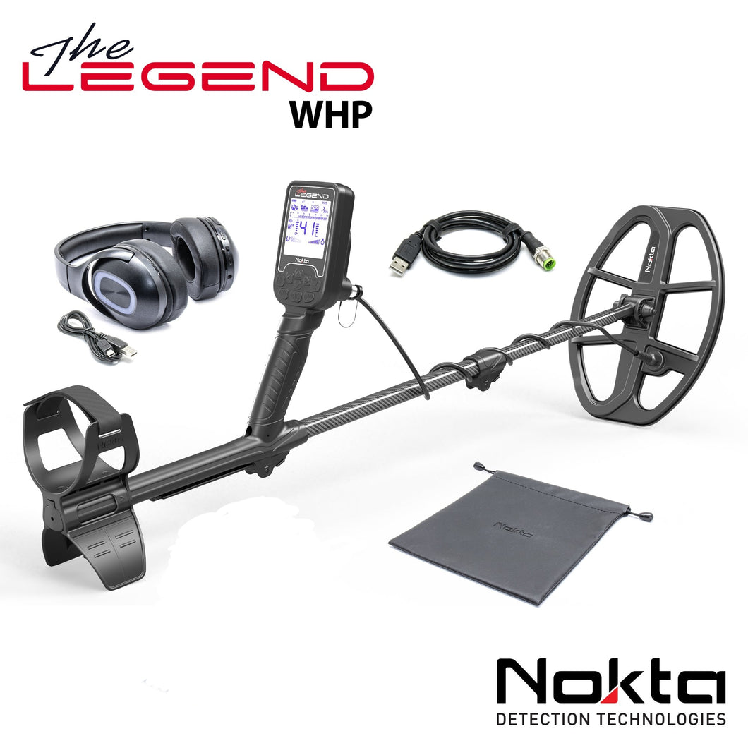 Nokta Legend Metal Detector with Wireless Headphone