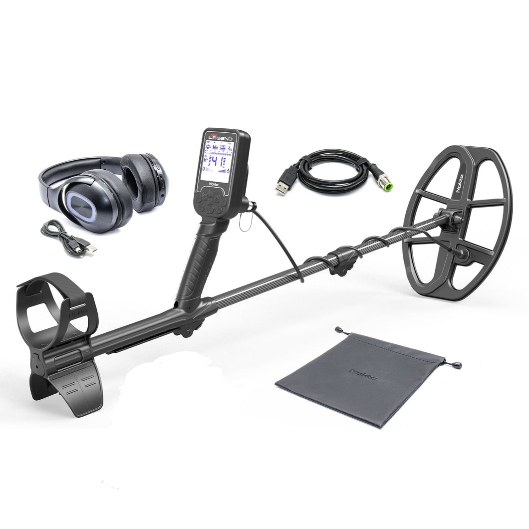 Nokta Legend Metal Detector with Wireless Headphone