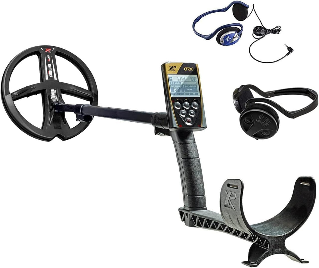 XP ORX Metal Detector Wireless Metal Detector w/ Back-lit Display, FX-02 Headphones