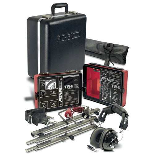 Fisher TW6 Pipe & Cable Locator with Handle & Headphones