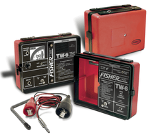 Load image into Gallery viewer, Fisher TW6 Pipe &amp; Cable Locator with Handle &amp; Headphones
