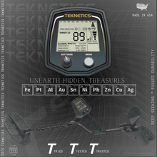 Load image into Gallery viewer, Teknetics T2 Classic Metal Detector – 11" DD Search Coil by Sports365pro
