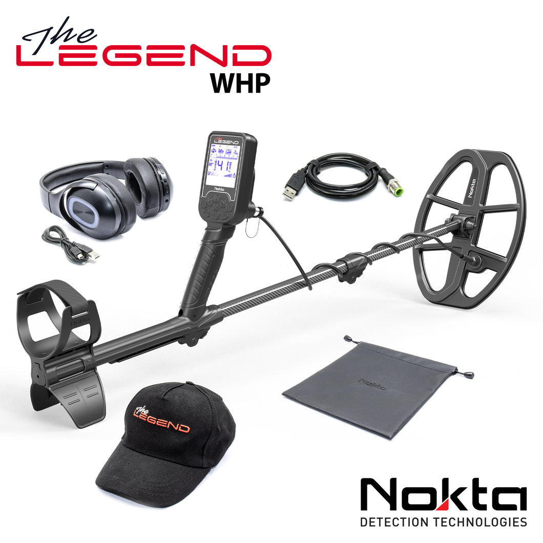 Nokta Legend Metal Detector with Wireless Headphone