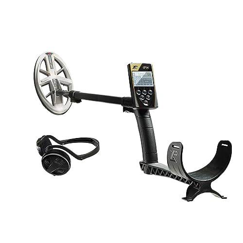 XP ORX Metal Detector with 9.5x5 Search Coil, WSAUDIO Headphones, Remote Control and S-Telescopic stem