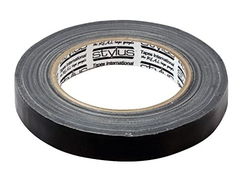 Coiltek Black Cloth Tape for Metal Detector Search Coils