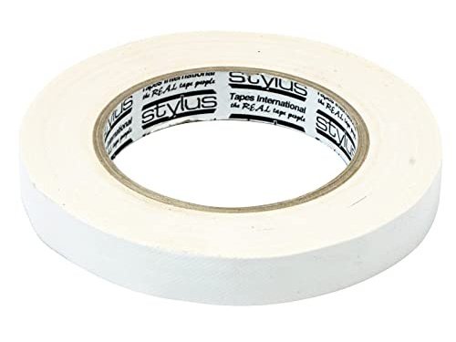 Coiltek White Cloth Tape for Metal Detector Search Coils
