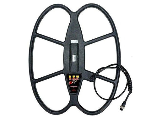 Detech 21 x 17 SEF Butterfly Search Coil for Minelab E-TRAC, Safari, Explorer Series Detectors
