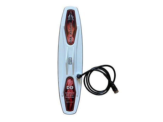 Detech Arrow 18 x 4 DD Search Coil for Quest X10 Pro Metal Detectors