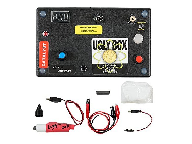 Detecting Adventure Ugly Box Electrolysis Unit - Coin and Relic Cleaner + Stabilizer