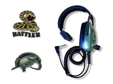 Load image into Gallery viewer, DetectorPRO Rattler Headphones with 1/4" Angle Plug by Sports365pro
