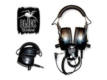 Load image into Gallery viewer, DetectorPRO Black Widow Headphones

