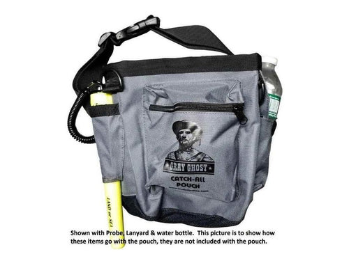 DetectorPRO Gray Ghost Catch-All Pouch for Metal Detecting