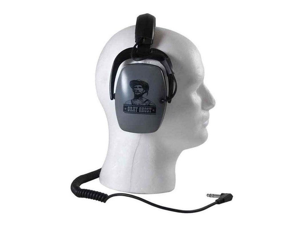 DetectorPro Gray Ghost Deep Woods Headphones with 1/4