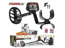 Load image into Gallery viewer, Fisher F11 Metal Detector with 11" DD Search Coil by Sports365pro
