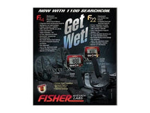 Load image into Gallery viewer, Fisher F22 Metal Detector with 11&quot; DD Search Coil 7.69 kHz
