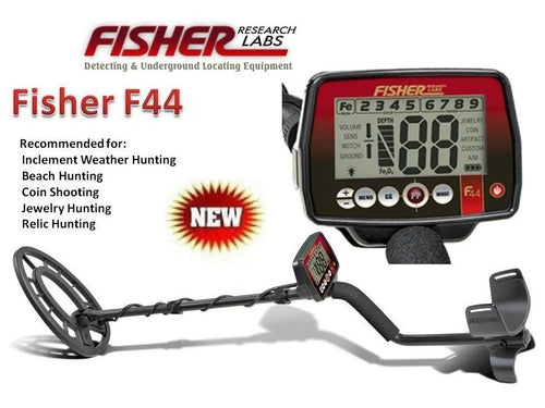 Fisher F44 Metal Detector Waterproof