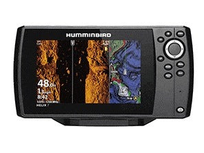 Humminbird HELIX 7 CHIRP MEGA SI Fish Finder / GPS Combo G3N w/Transom Mount Transducer