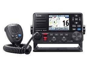 ICOM M510 VHF RADIO W/WIRELESS SMART DEVICE OPERATION - BLACK