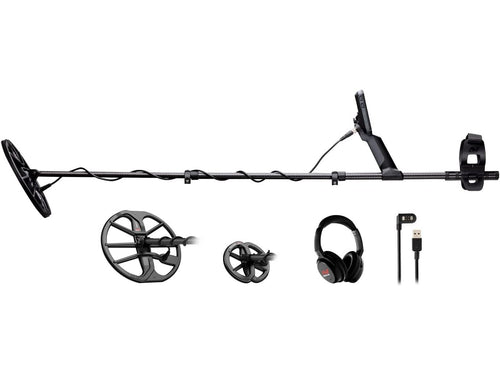 Minelab Equinox 900 Metal Detector with Wireless Headphones and 2 Search Coils