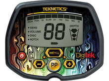 Load image into Gallery viewer, Teknetics Digitek Metal Detector with 7&quot; Search Coil
