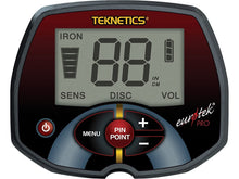 Load image into Gallery viewer, Teknetics Eurotek PRO Metal Detector with 8&quot; Concentric Search Coil
