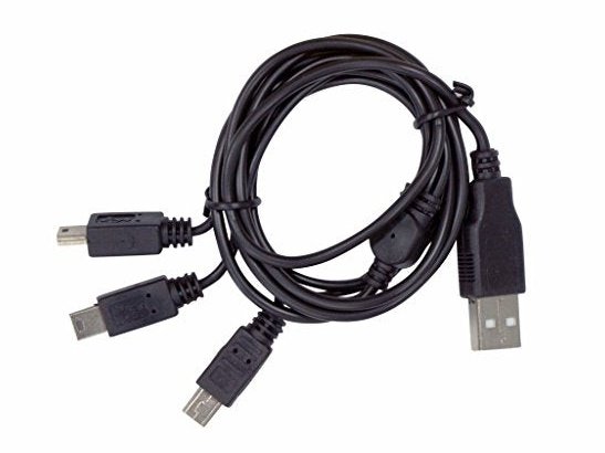 XP Deus Cable USB 3 Mini B Charge Headphone Remote and Search Coil