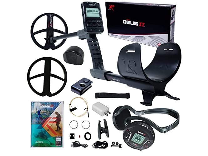 XP Deus II Fast Multi Frequency Metal Detector with 9'' FMF Search Coil